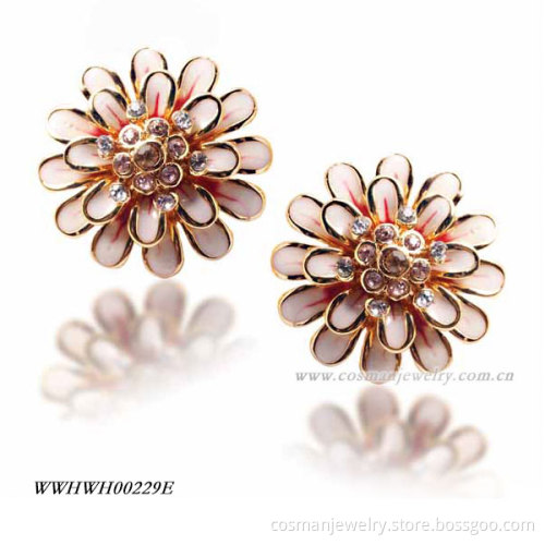 Fashion Earring Designs in Zinc Alloy Jewelry